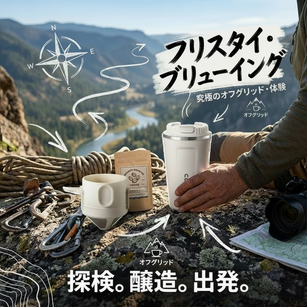304ステンレス製 ポータブルコーヒーフィルター - 折りたたみ式・再利用可能ドリッパーセット